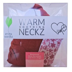 Berry Flowers Heatable Neck Pillow